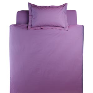 Oxford Duvet Cover- King-Size- Grape