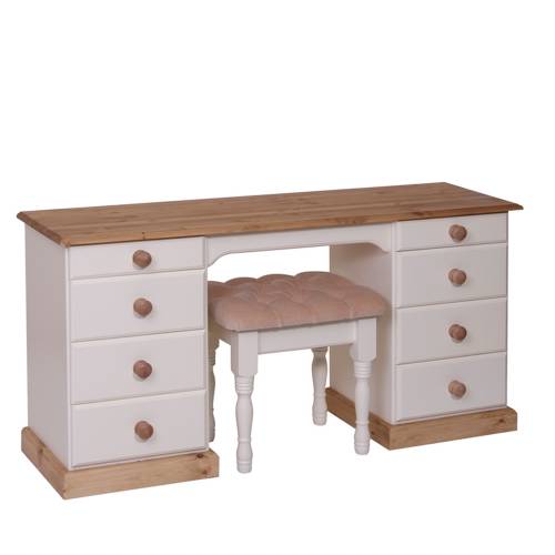 Oxford Painted Dressing Table / Desk - Double