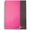 Oxford Pink and Black Notebook for Breast Cancer