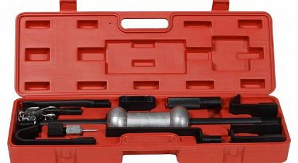 10 Psc Auto Car Body Repair Tools, Slide Hammer Dent Puller kit with Storage Box