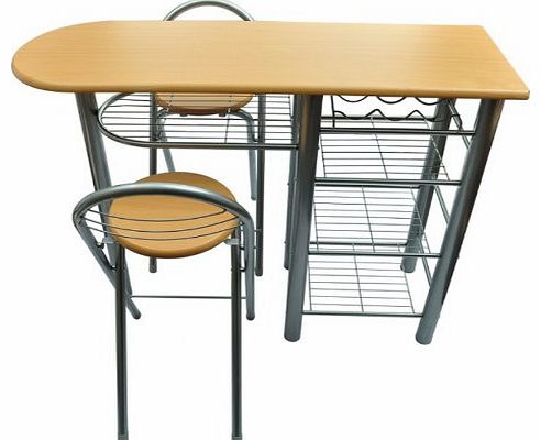 breakfast table set