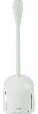 OXO Softworks Compact Toilet Brush - White