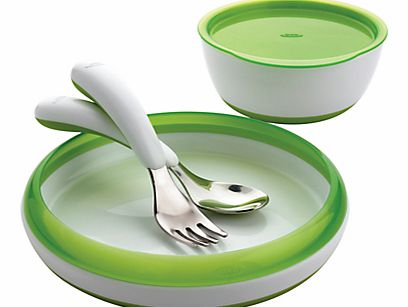 Oxo Tot 4 Piece Feeding Set, Green