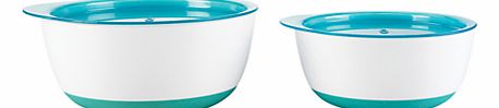 Oxo Tot Large and Small Bowl Set, Blue
