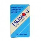 Oxyvita Ltd ESKIMO 3 PREMIUM OMEGA 3 FISH OIL WITH ADDED NATURAL SOURCE VITAMIN E. 105 Caps
