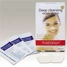 Oxyvita Ltd PUREDERM DEEP CLEANSING NOSE STRIPS TO LIFT AWAY BLACKHEADS AND UNCLOG PORES. Pk 6 Sachets