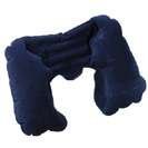 SNOOZER TRAVEL PILLOW Inflatable Travel Pillow. Flat back head support and side cushion panels