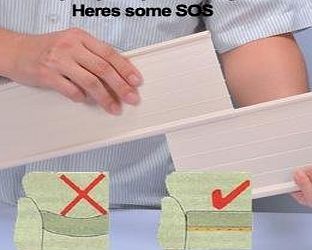 Oxyvita Ltd SOFA SAVER SOFA SEAT CUSHION SUPPORT PANEL SET. RESTORES FIRMNESS AND COMFORT TO SAGGING CUSHIONS