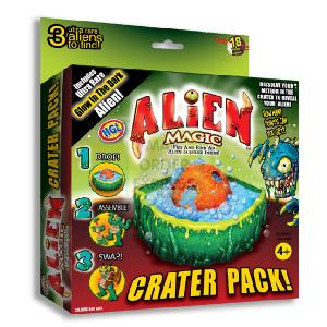 Ozbozz Alien Magic Fizz and Find Crater Pack