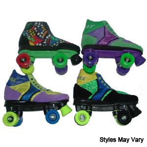 Ozbozz Free Spirit Power Wheel Skates Size 4