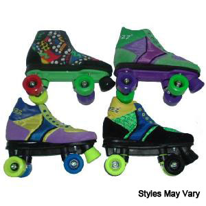 Ozbozz Free Spirit Power Wheel Skates Size 6