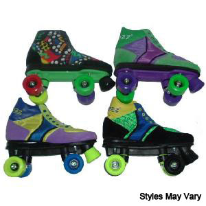 Free Spirit Power Wheel Skates Size 8