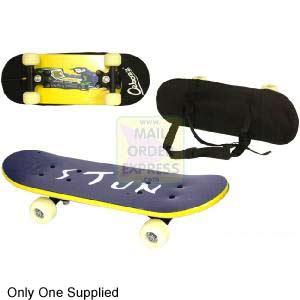 Ozbozz Satchel Skateboard and Bag