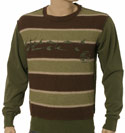 Green Cotton Mix Sweater