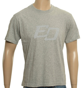 Ozeki Grey T-Shirt with Printed Logo