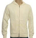 Ozeki Off White Full Zip Hooded Sweatshirt