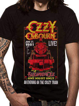 Ozzy Osbourne (Crazy Train) T-shirt cid_8688TSBP