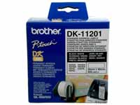 Brother white paper address labels, 29x90mm, 400