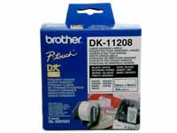 Brother white paper address labels, 38x90mm, 400