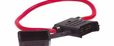 PA 12V 5MM/8 GAUGE IN LINE CAR AMPLIFIER FUSE HOLDER