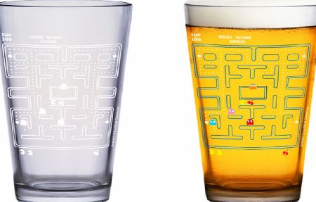 Colour Change Pint Glass