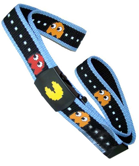 Pac Man Levels Blue & Black Belt