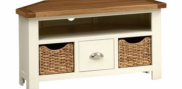 Pacific Painted Corner TV Unit - Up to 47``
