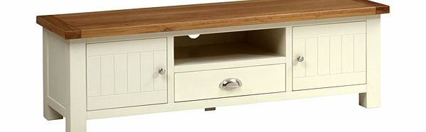Pacific Painted TV Unit With Drawer - Up to 70``