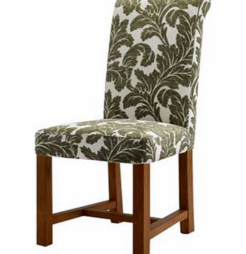 PACIFIC Stone Patterned Floral Chair with Solid