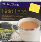 Packers Best Gold Label Tea Bags (80 per pack -