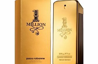 Paco Rabanne 1 Million Eau De Toilette Spray 200ml