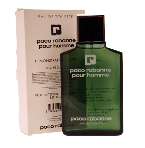 Paco-Rabanne Paco Rabanne 100ml EDT spray for Men Boxed Tester