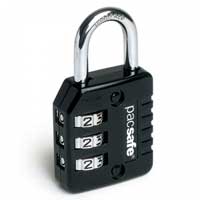 Pacsafe Prosafe 300 Secure Combination Padlock Black