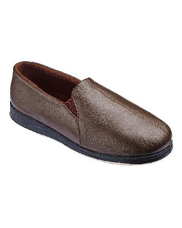 Padders Ben Leather Slippers