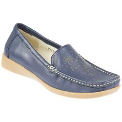 Female Mull800 Leather Upper Leather Lining Casual in Navy