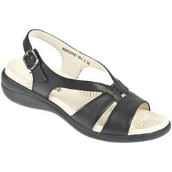 Padders Female Sammy Leather Upper Leather Lining Casual in Beige, Black