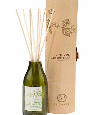 Paddywax Ecogreen Thyme and Olive Leaf Diffuser,