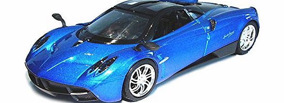 Pagani 1:24 2012 Huyara Diecast Model Car-Red/Blue