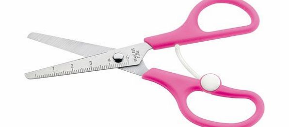 Paint and Play Today Childrens Pink Easy Open Safety Scissors - Westcott