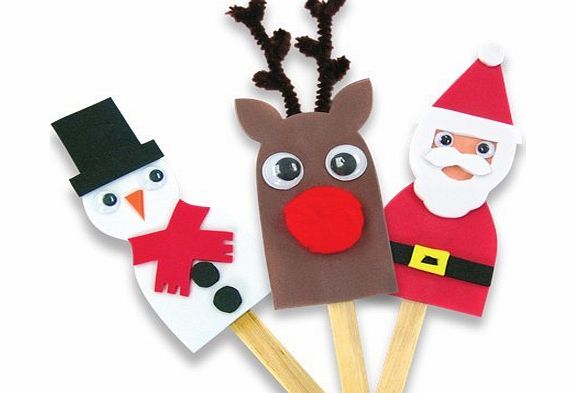 Mister Maker Festive Friends - Mini Makes - Santa, Snowman and a Reindeer - Christmas Crafts