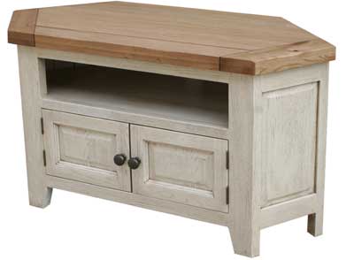 painted Ash Corner TV Unit Arundel