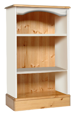 painted Bookcase Low Narrow 36.5in X 22in One