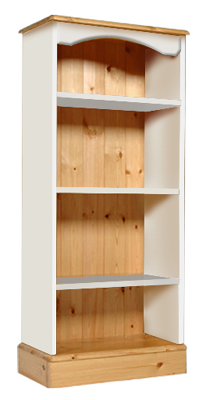 painted Bookcase Medium Narrow 49inx22in One