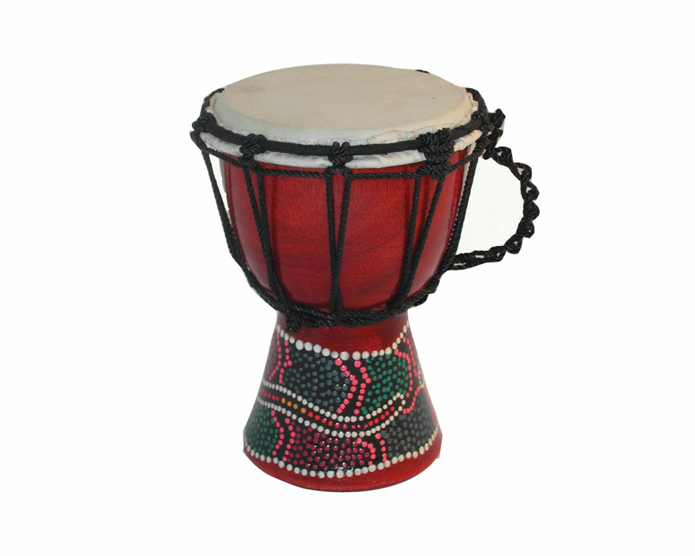 Painted Djembe Drum