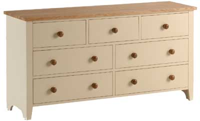 painted Rochester 3 Over 4 Chest Of Drawers