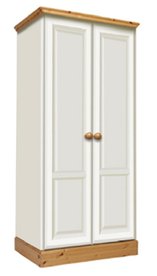 painted Wardrobe All Hanging Double Door One Range
