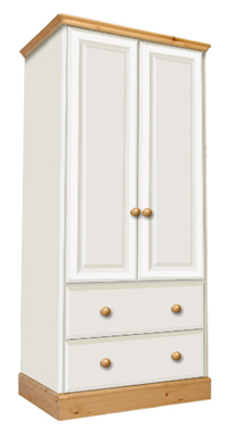 painted Wardrobe Gents Double One Range Painted