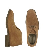 Pakerson Brown Suede Lace up Ankle Boot