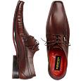Pakerson Handmade Italian Dark Brown Classic Leather Oxford Shoes