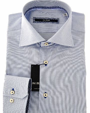PAL Zileri Blue Cotton Shirt